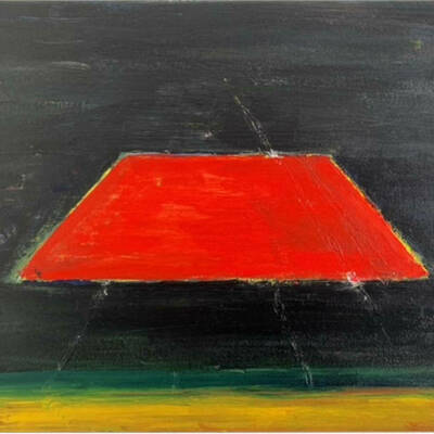 Abstract werk door Edward Kobus: In the shade of things to come