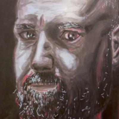 Zelfportret #592 door Edward Kobus (thumbnail)